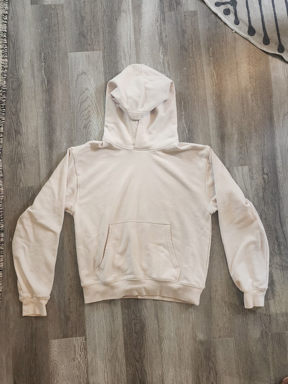 TNA Airy Pullover Hoodie in Pale Pink